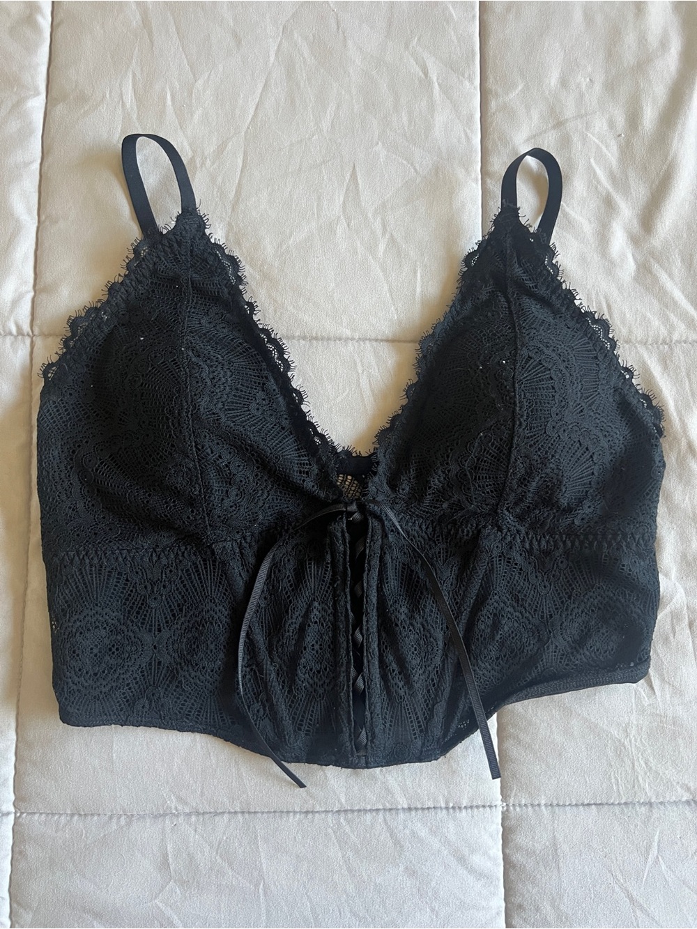 Gilly Hicks Corset Detail Bralette